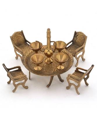 Flower Vase Pair Maharaja Table n 3 Cannons Combo 355 3