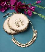 Kundan Gold Plated Pink Royal Designer Elegant Necklace Set