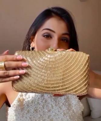 Gold Cleopatra Clutch 4