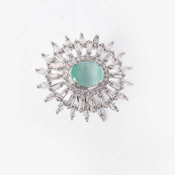Turquoise diamond rings 1