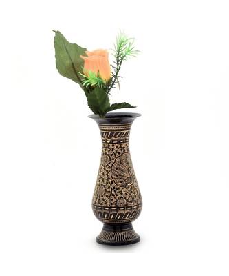 Antique Golden Minakari Work Flower Vase 168 2