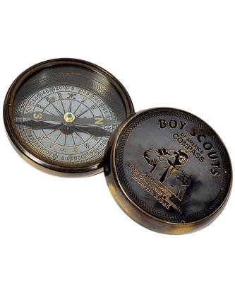 Stylish Boy Scout Pure Brass Direction Compass 226 3