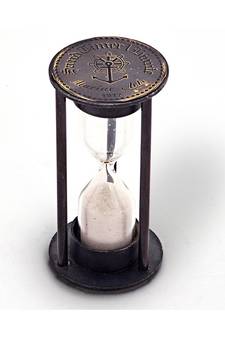 Beautiful Real Brass 1 Minute Real Sand Timer 243