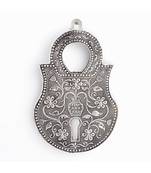 Jaipuri Oxidized 5 Key Holder in White Metal 295