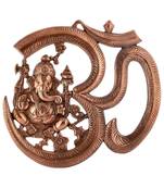 silver arts artistic hindu ganesha wall hanging - handcrafted metal decor