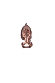 Welcome Lady Metal Wall Hanging Decorative Showpiece