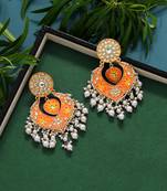 Orange danglers-drops