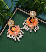 Orange danglers-drops