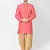 Anil Kumar Ajit Kumar Pink hand woven cotton sherwani