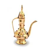 Antique Gemstone Brass Surahi Handicraft Gift -101