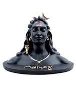 silver arts adiyogi shiv shankar murti multicolor statue