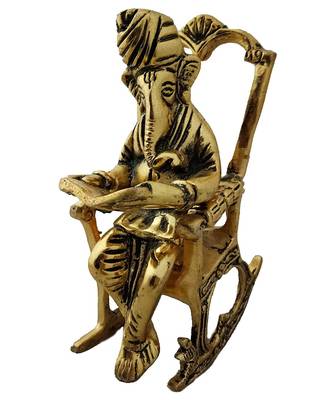 Metal Lord Ganesh Idol 1