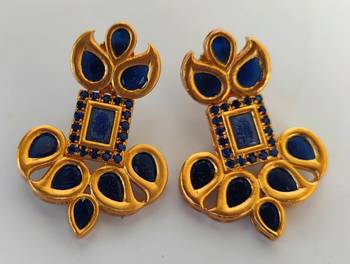 Blue danglers-drops 1