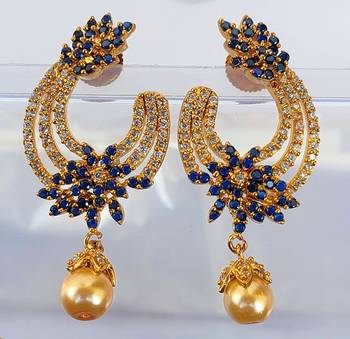 Blue danglers-drops 1