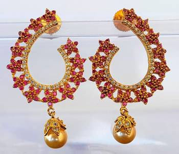 Pink danglers-drops 1