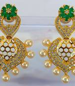 Green danglers-drops