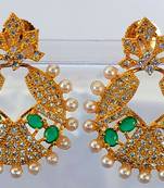 Green danglers-drops