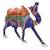 Metal Meenakari Camel Blue Handmade Home Decorative Showpiece Figurine