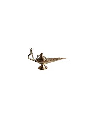 Antique Brass Aladdin's Chirag/Lamp for Vintage HomeOffice Decor & Gift Showpiece 1