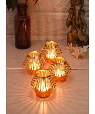 Small Plating Tealight Holder - Tealigh 10 1