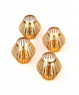 Small Plating Tealight Holder - Tealigh 10 3