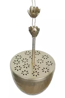 Hanging Lobaan Urli Set of 2 - 6x6x18 Inch
