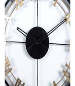 Black & Gold Roman NUmber Wall Clock