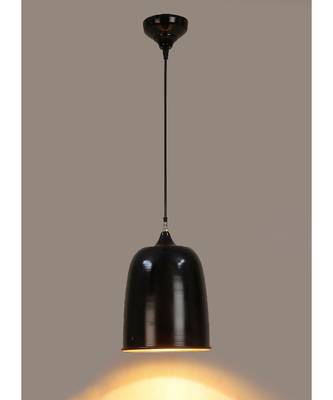 Hanging Black & Gold Single Lamp 3