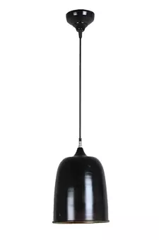 Hanging Black & Gold Single Lamp