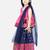 BownBee Jacquard Lehenga with Flared Choli with Dupatta- Pink