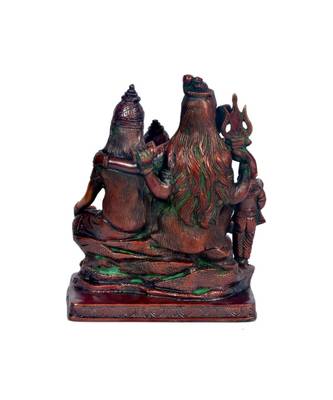  Lord Shiv Parivar Decoretive Showpiece For Home And Office - Brass 2