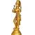  Welcome Lady Statue for Home Office Entry - Brass (Height 29 Inch)