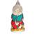  Lord Hanuman Sitting Pose Statues - Brass