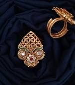 Multicolor diamond wedding-rings