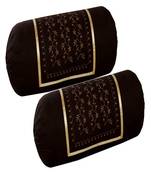 set of 2pcs embroidery cotton bloster cover pillow cover