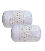 set of 2pcs embroidery cotton bloster cover pillow cover