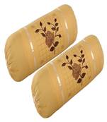 set of 2pcs embroidery cotton bloster cover pillow cover