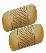 set of 2pcs embroidery cotton bloster cover pillow cover