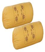 set of 2pcs embroidery cotton bloster cover pillow cover