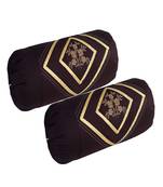 set of 2pcs embroidery cotton bloster cover pillow cover