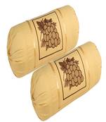 set of 2pcs embroidery cotton bloster cover pillow cover