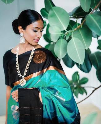 Latest Designer Banarasi Silk Saree For Women 4