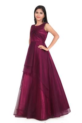 Kids BIt Net Gown For Girls  2