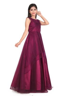 Kids BIt Net Gown For Girls  3