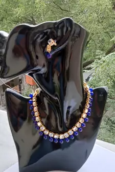 Kundan necklaces set