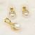 White pearl pendants