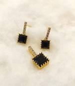 Black diamond pendants