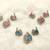 Multicolor diamond pendants