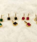 Multicolor diamond pendants