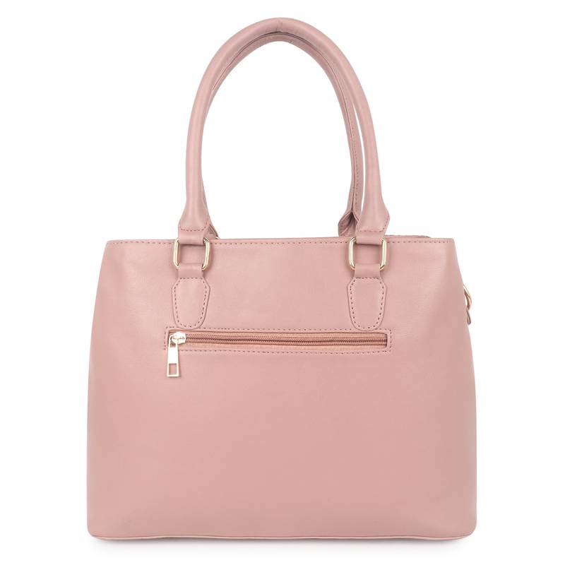 Pink Animal Texture Solid Handheld Bag